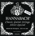 Hannabach Klassikgitarrensaiten Serie 815 für 8/10 saitige Gitarren / Medium Tension Silver Special C/8 (Medium Tension)