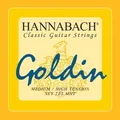 Hannabach Klassikgitarrensaiten Serie 725 Medium / High Tension Goldin 3er Diskant (7258MHTC)