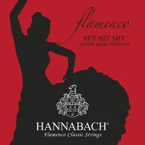 Hannabach Klassikgitarrensaiten Serie 827 Super High Tension Flamenco Classic H2 (8272SHT)