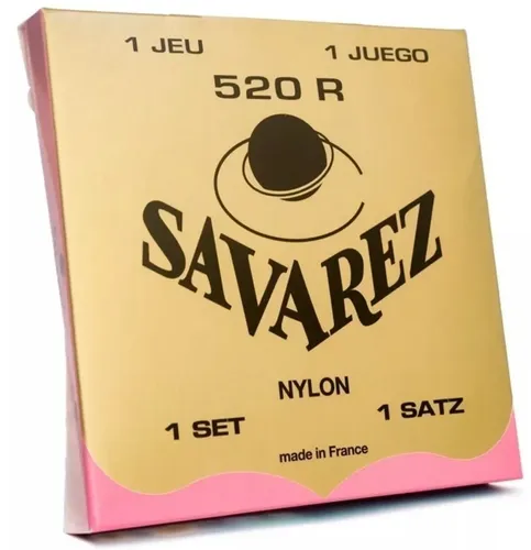 Savarez Saiten für Klassik-Gitarre Traditional Concert 520 Concert 520P D4 (524R)