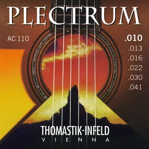 Thomastik Saiten für Akustikgitarre Plectrum Acoustic Series. Nickelfrei Satz (AC113)