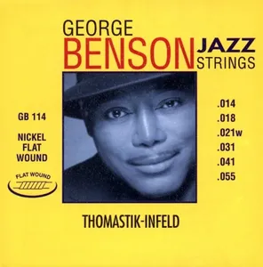 Thomastik Saiten für E-Gitarre George Benson Jazz Guitar E6 .055fw (GB55)