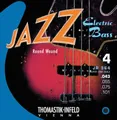 Thomastik Saiten für E-Bass Jazz Bass Serie Nickel Round Wound Roundcore Satz (JR364)