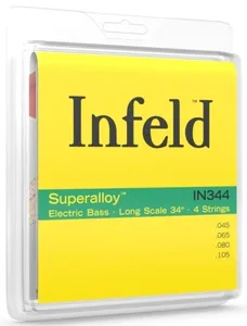 Thomastik Infeld Saiten für E-Bass Superalloy. Round Wound Single Strings .105 (IN34105)