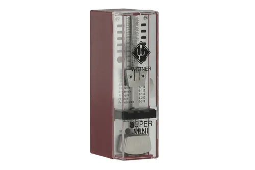 Wittner Metronom Taktell Super Mini Rubinrot           884051