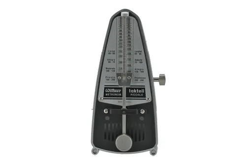 Wittner Metronom Taktell Piccolo Silber                838