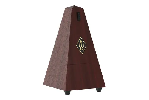 Wittner Metronom Pyramidenform Mahagoni-Maserung  845111