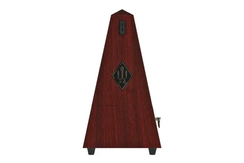 Wittner Metronom Pyramidenform Mahagoni-Maserung  845111