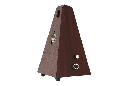 Wittner Metronom Pyramidenform Mahagoni-Maserung  855111