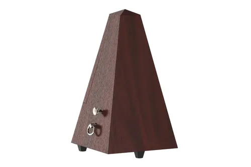 Wittner Metronom Pyramidenform Mahagoni-Maserung  855111