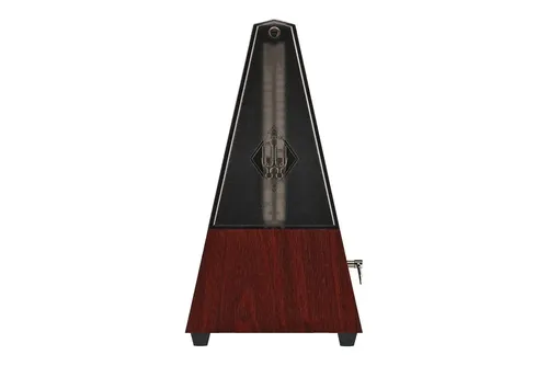 Wittner Metronom Pyramidenform Mahagoni-Maserung    802K