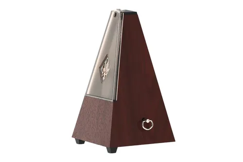 Wittner Metronom Pyramidenform Mahagoni-Maserung    802K
