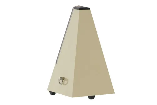 Wittner Metronom Pyramidenform Elfenbein            807K