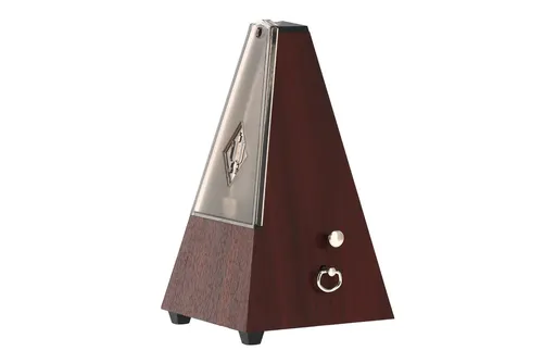 Wittner Metronom Pyramidenform Mahagoni-Maserung    812K