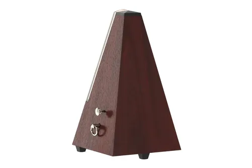 Wittner Metronom Pyramidenform Mahagoni-Maserung    812K