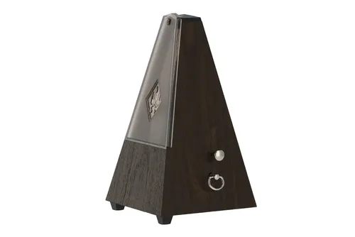 Wittner Metronom Pyramidenform Nußbaum-Maserung     814K