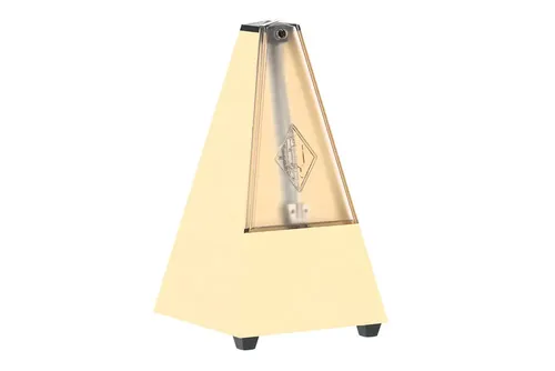 Wittner Metronom Pyramidenform Elfenbein            817K