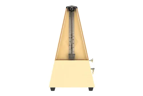 Wittner Metronom Pyramidenform Elfenbein            817K