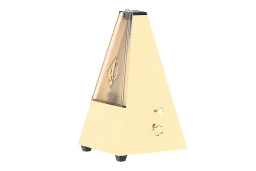 Wittner Metronom Pyramidenform Elfenbein            817K
