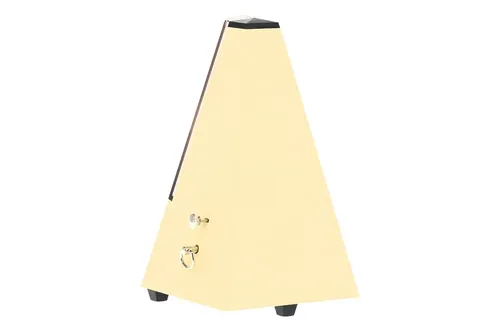 Wittner Metronom Pyramidenform Elfenbein            817K