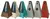 Metronom Pyramidenform Dunkelrot matt 855201 (Dunkelrot matt 855201)