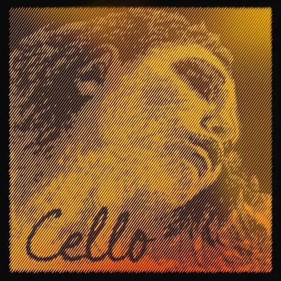 Cello Passione (Stahl) D Stahl/Chromstahl Stark