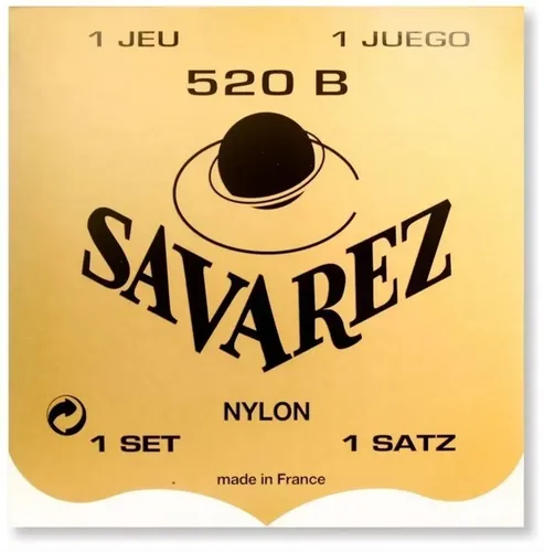 Savarez Saiten für Klassik-Gitarre Traditional Concert 520 Concert 520B A5 (525B)