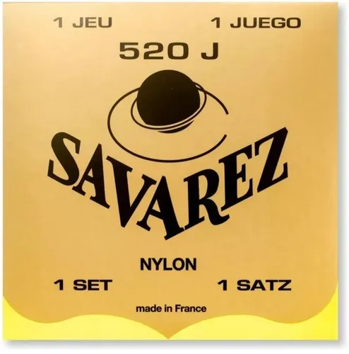 Savarez Saiten für Klassik-Gitarre Traditional Concert 520 Concert 520J E6 (526J)