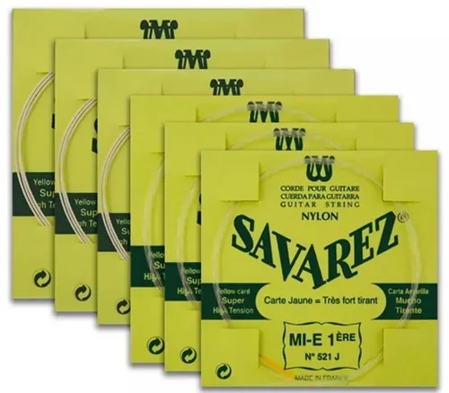 Savarez Saiten für Klassik-Gitarre Traditional Concert 520 Concert 520J E6 (526J)