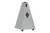Wittner Metronom Pyramidenform Silber matt hell 855202