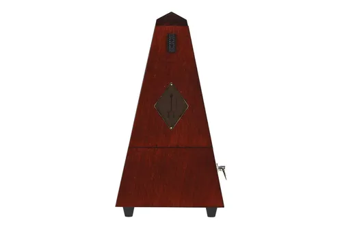 Wittner Metronom Pyramidenform Mahagonifarbig. Matt 801M