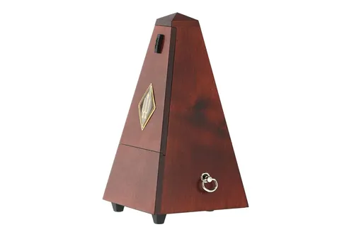 Wittner Metronom Pyramidenform Mahagonifarbig. Matt 801M