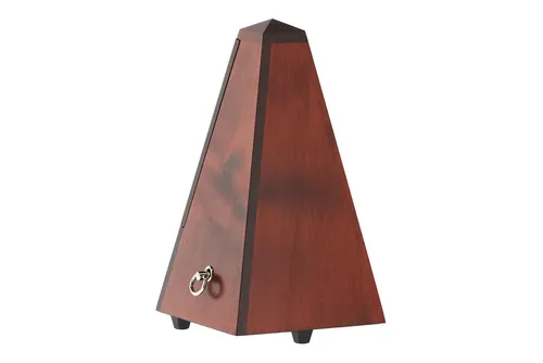 Wittner Metronom Pyramidenform Mahagonifarbig. Matt 801M