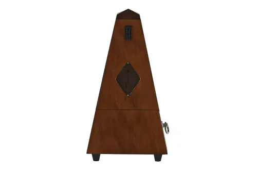 Wittner Metronom Pyramidenform Nußbraun. Matt       803M