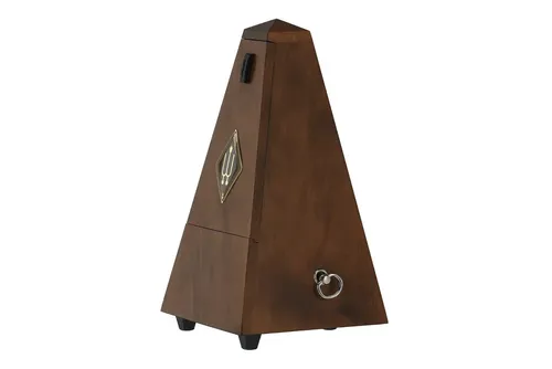 Wittner Metronom Pyramidenform Nußbraun. Matt       803M