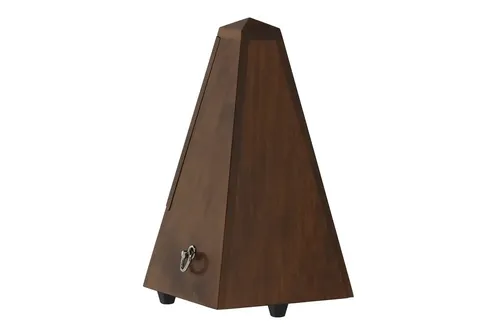 Wittner Metronom Pyramidenform Nußbraun. Matt       803M