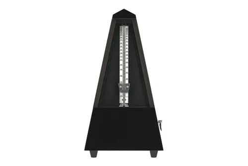 Wittner Metronom Pyramidenform Schwarz. Hochglanz    806