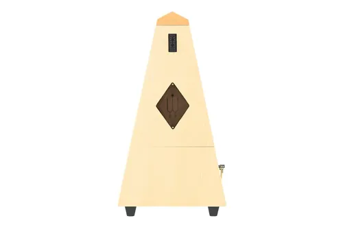 Wittner Metronom Pyramidenform Ahorn Natur, Matt    807A