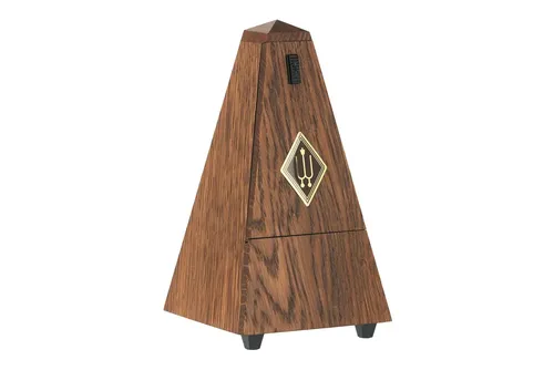 Wittner Metronom Pyramidenform Eiche Braun. Matt     808