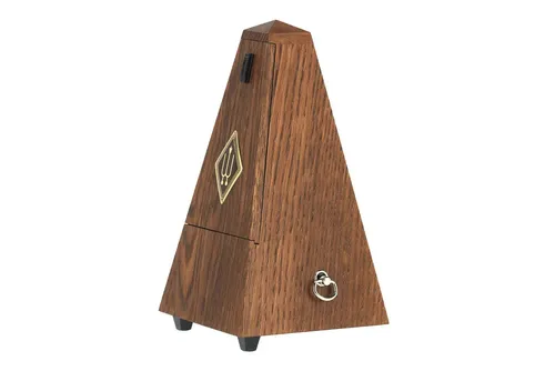 Wittner Metronom Pyramidenform Eiche Braun. Matt     808