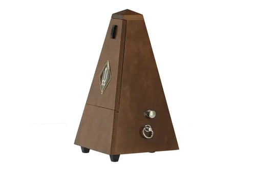 Wittner Metronom Pyramidenform Nußbraun. Matt 813M