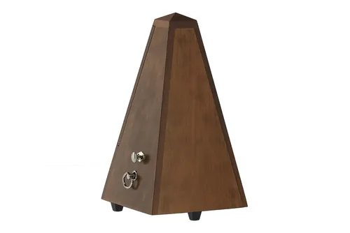 Wittner Metronom Pyramidenform Nußbraun. Matt 813M
