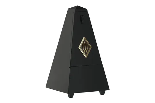 Wittner Metronom Pyramidenform Schwarz. Matt 816M