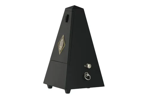 Wittner Metronom Pyramidenform Schwarz. Matt 816M