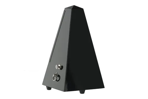 Wittner Metronom Pyramidenform Schwarz. Hochglanz 816