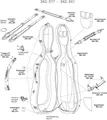 GEWA Celloetui Idea Evolution 4.9 Hochglanz Tragringplatte