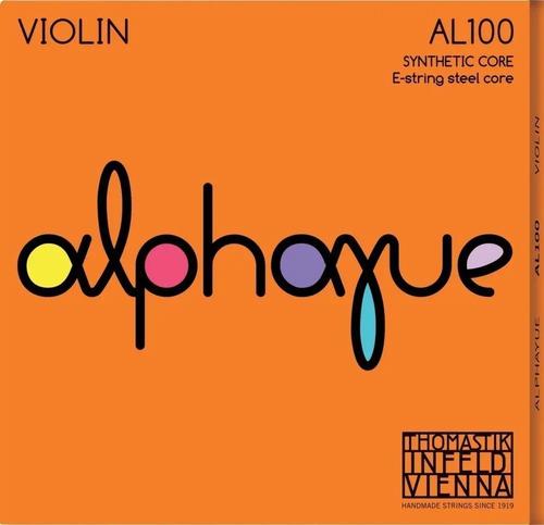 Thomastik Saiten für Violine ALPHAYUE  Nylonkern Satz medium (AL100)