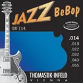 Thomastik Saiten für E-Gitarre Jazz BeBop Nickel Round Wound Jazz BeBop Series Nickel Round Wound Satz 014rw (BB114)