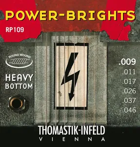 Thomastik Saiten für E-Gitarre Power Brights Series Satz 009 heavy (RP109)