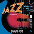 Thomastik Saiten für E-Bass Jazz Bass Serie Nickel Round Wound Roundcore Satz (JR345)